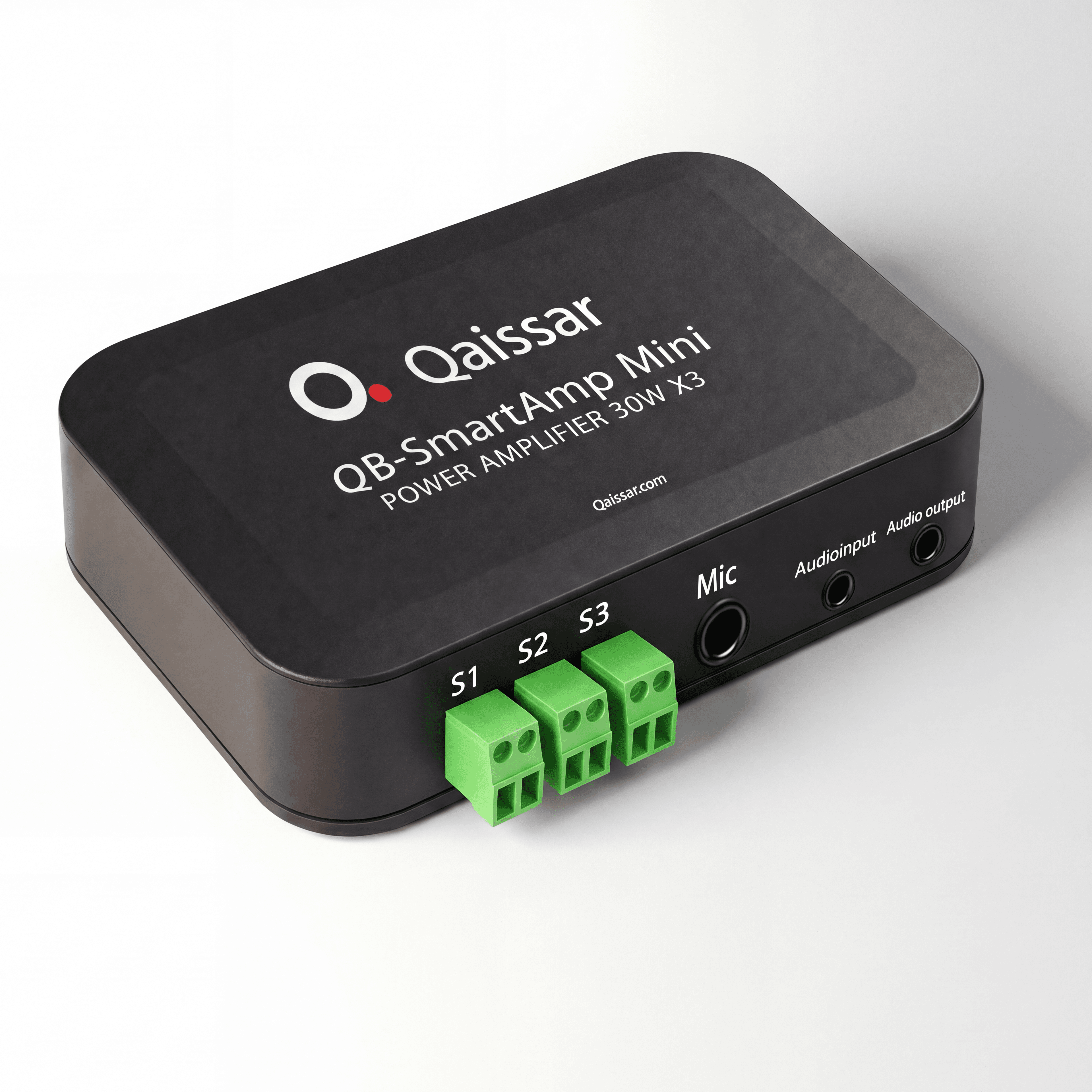 QB Mini Smart Amp — outputs side