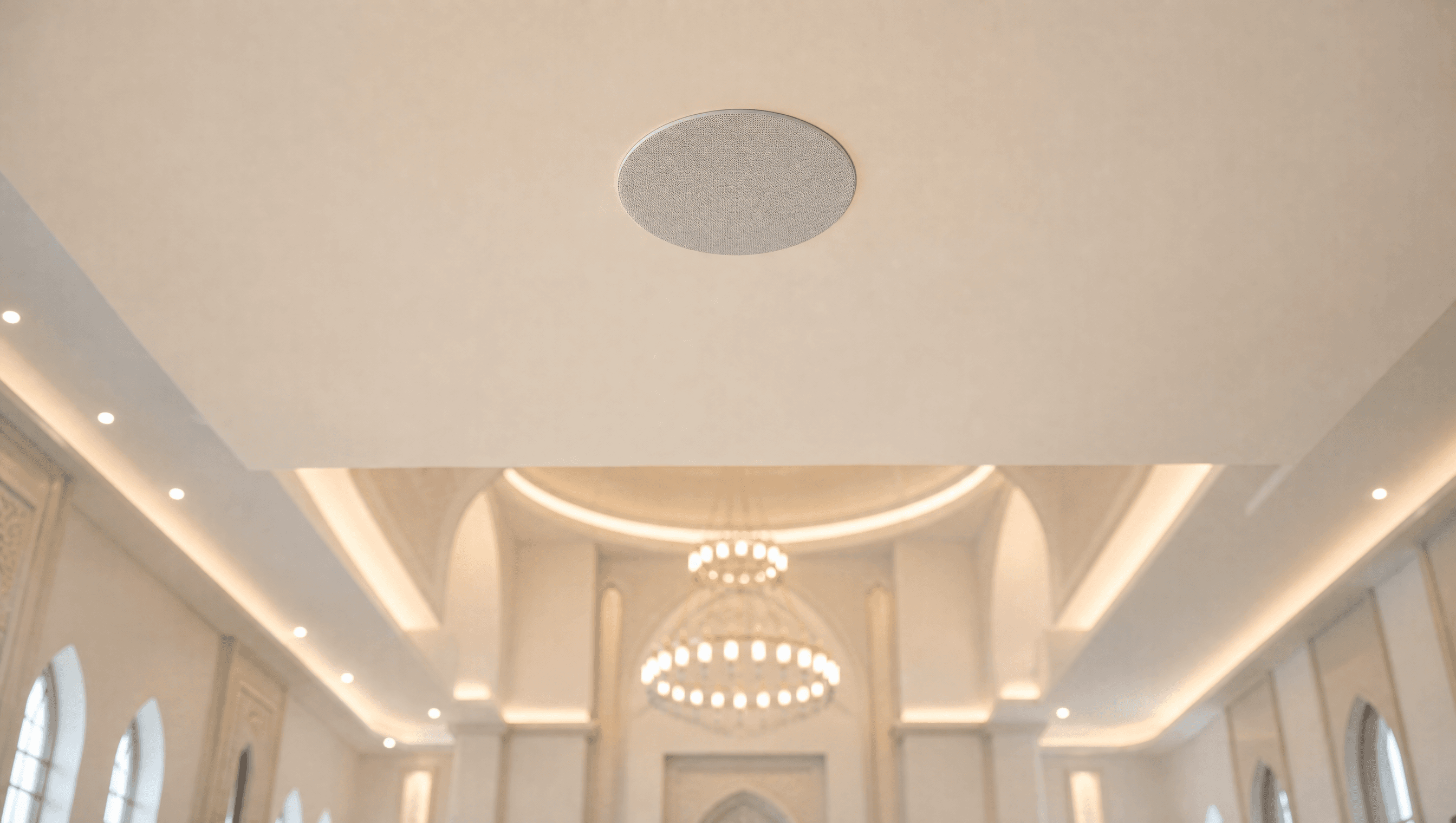 Qaissar Ceiling Speaker — installation